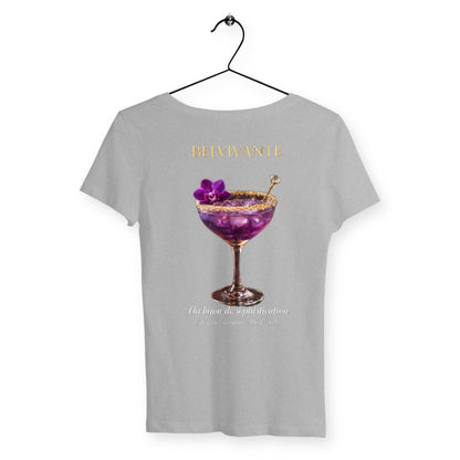 T-shirt Femme Belivante - dos_gris