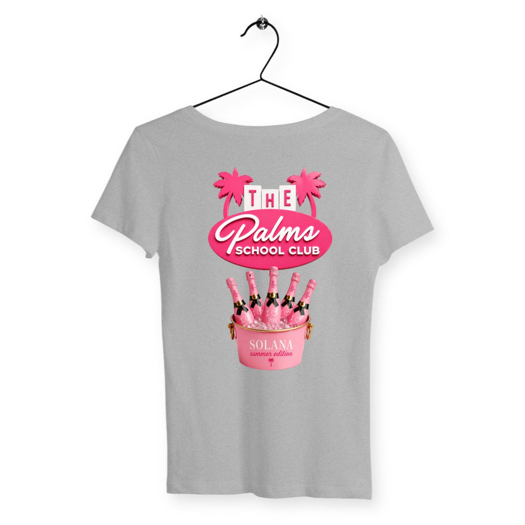 T-shirt Femme School Club  - dos_gris