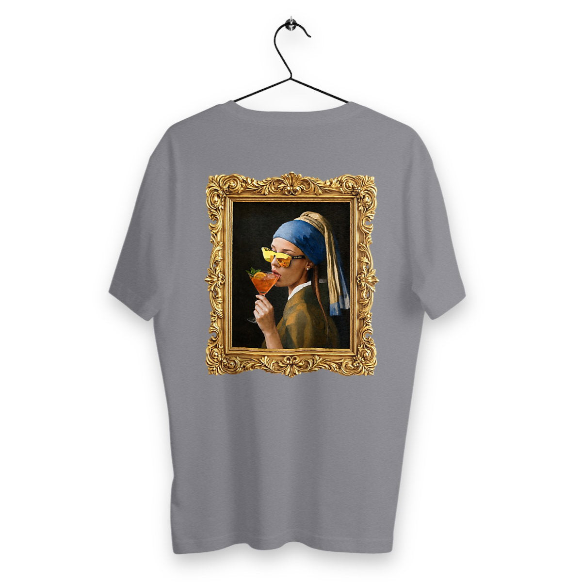 T-shirt Homme Royauté - dos_gris