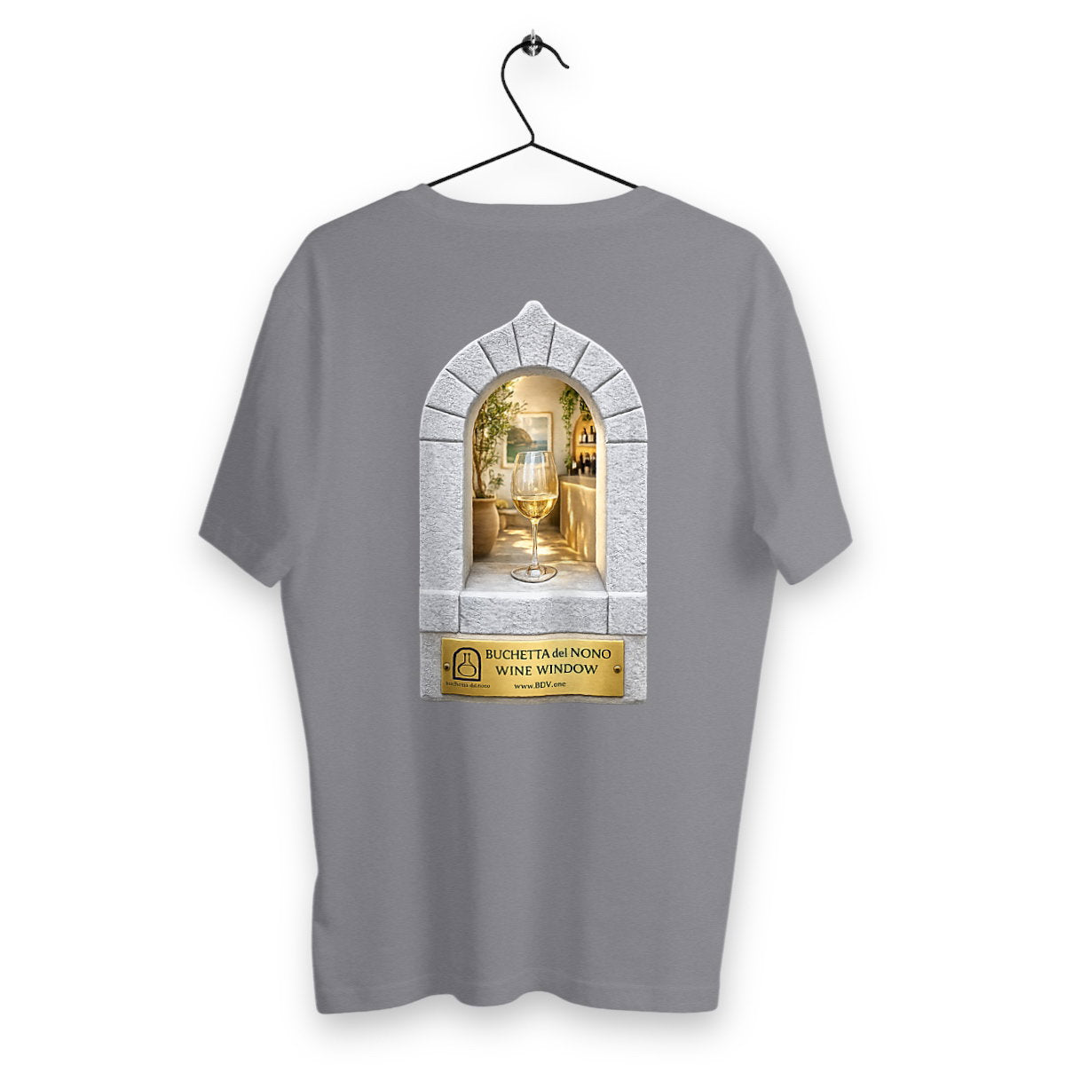 T-shirt Homme Buchetta - dos_gris
