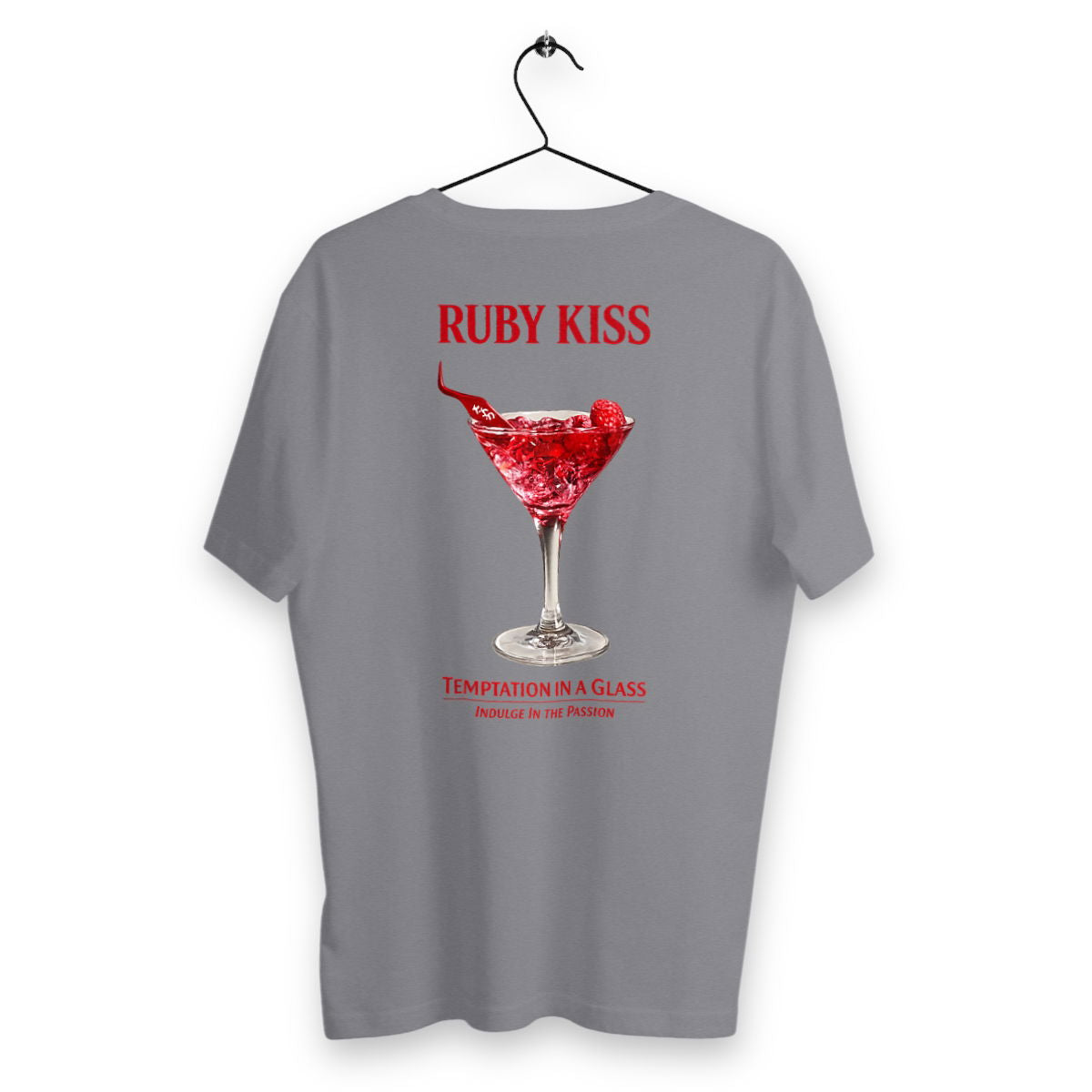 T-shirt Homme Ruby Kiss - dos_gris