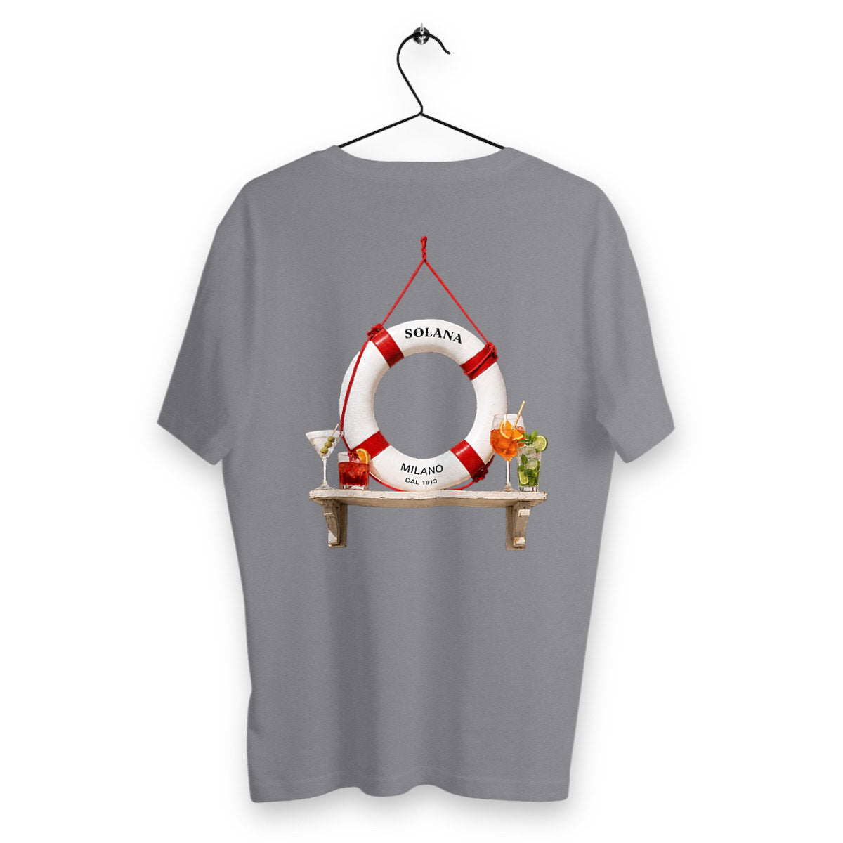 T-shirt Homme Boué - dos_gris