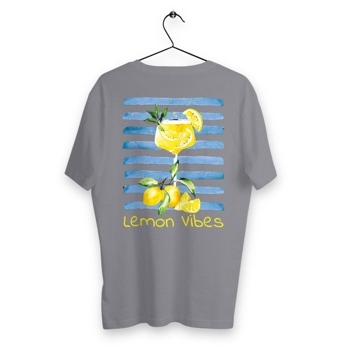 T-shirt Homme Lemon Vibes - dos_gris
