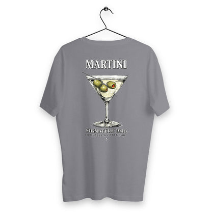 T-shirt Homme Martini - dos_gris