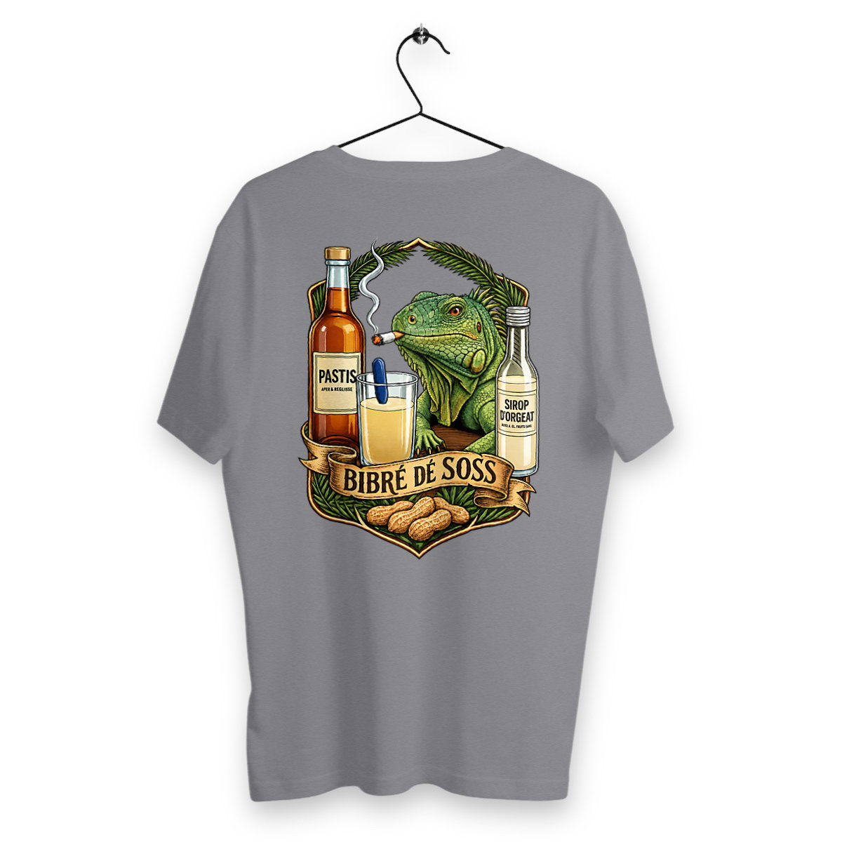 T-shirt Homme Bibré de soss - dos_gris