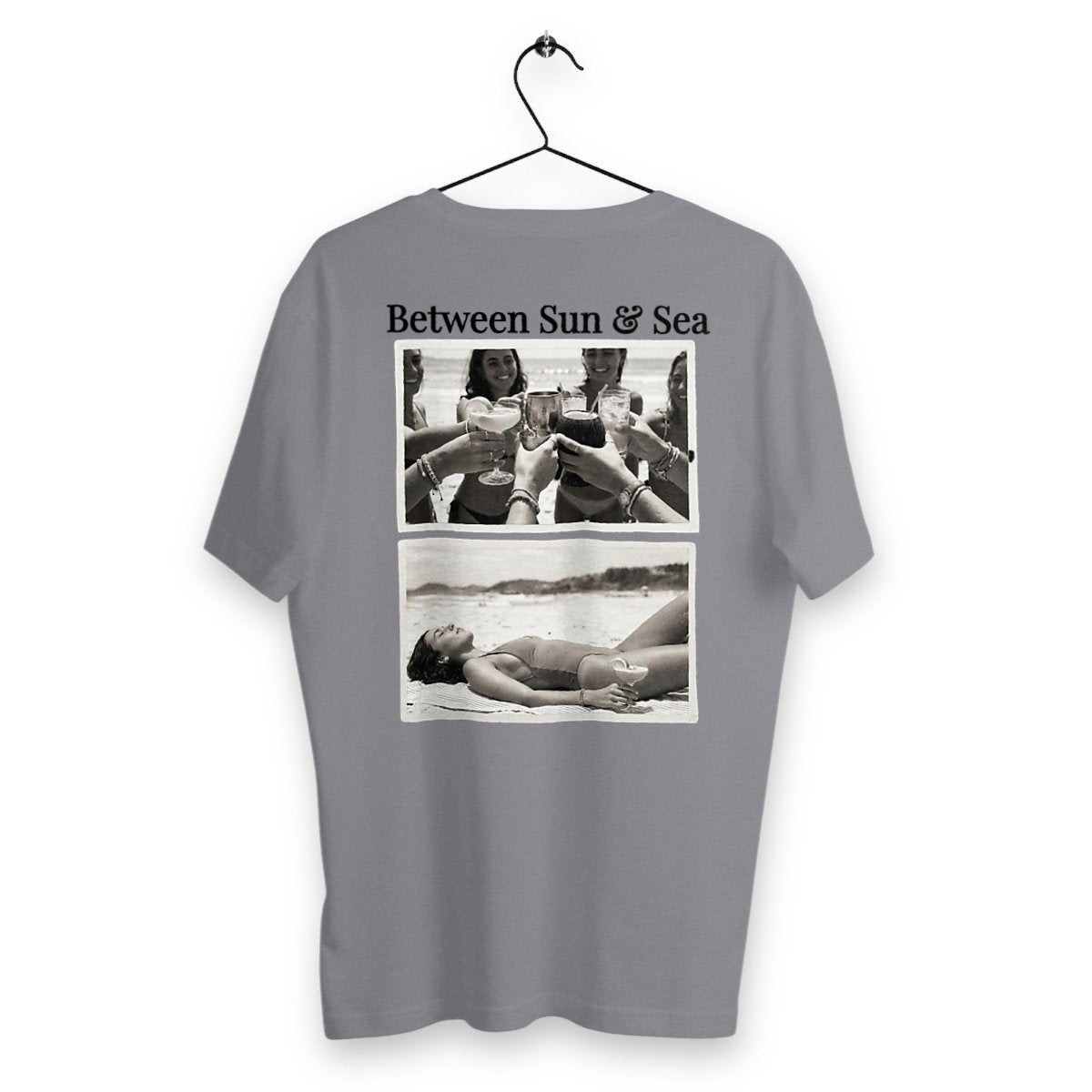T-shirt Homme Between Sun - dos_gris