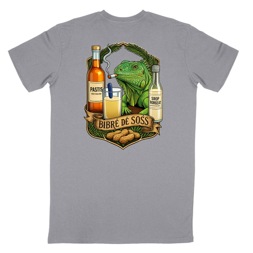 T-shirt Homme Bibré de soss - dos_gris