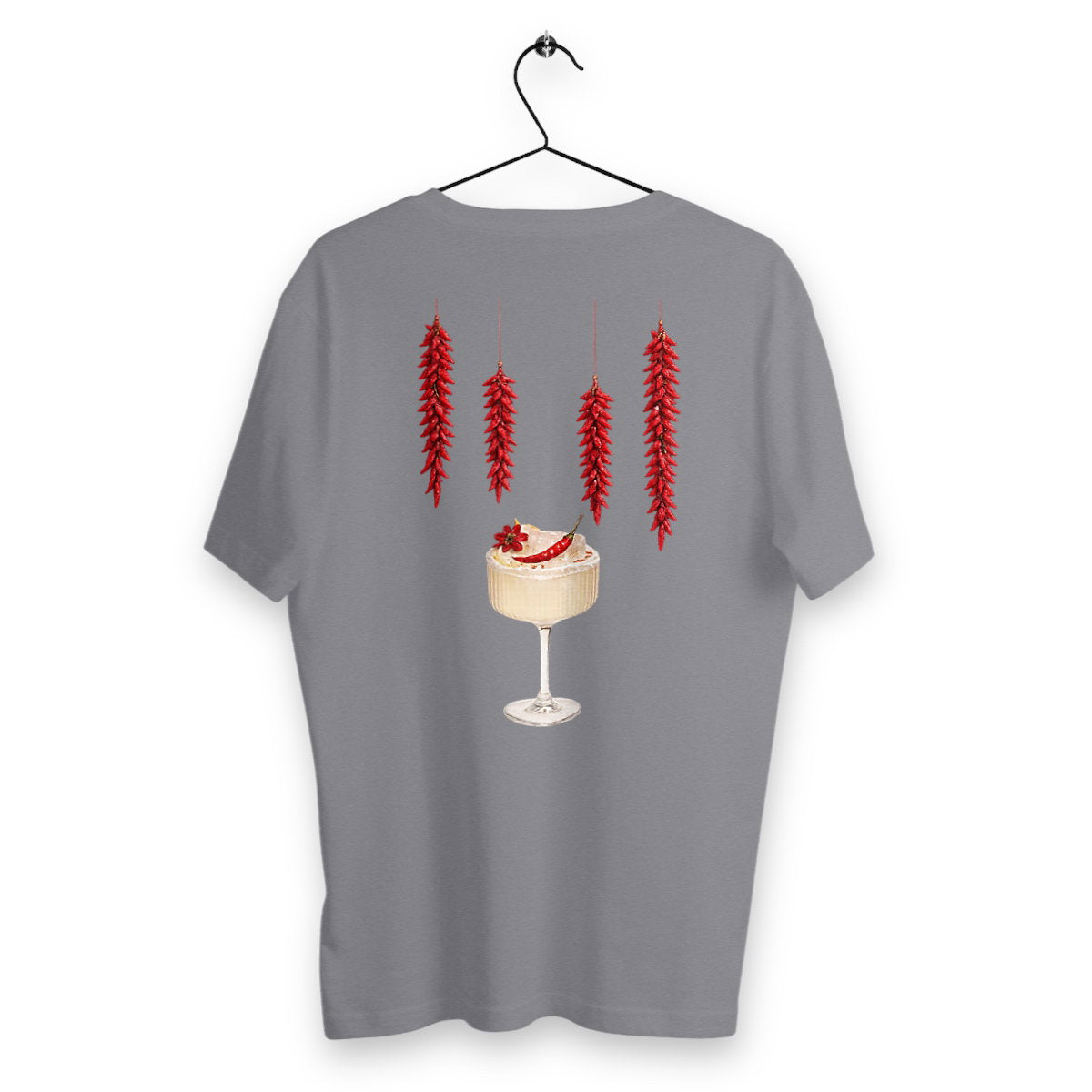 T-shirt Homme Pimenté - dos_gris