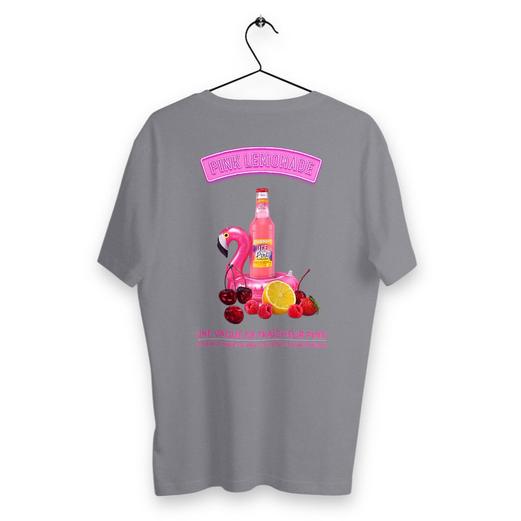 T-shirt Homme Pink Lemonade - dos_gris
