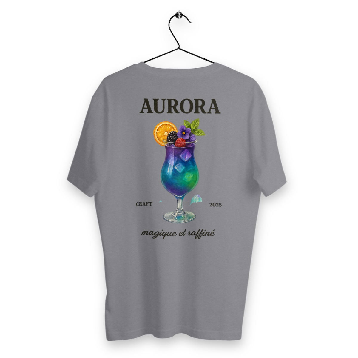 T-shirt Homme Aurora - dos_gris