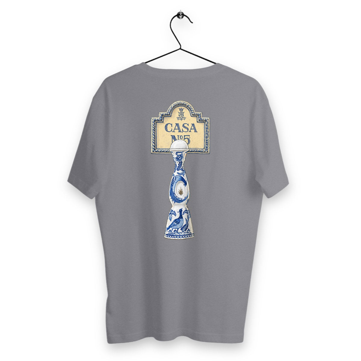 T-shirt Homme Casa 5 - dos_gris