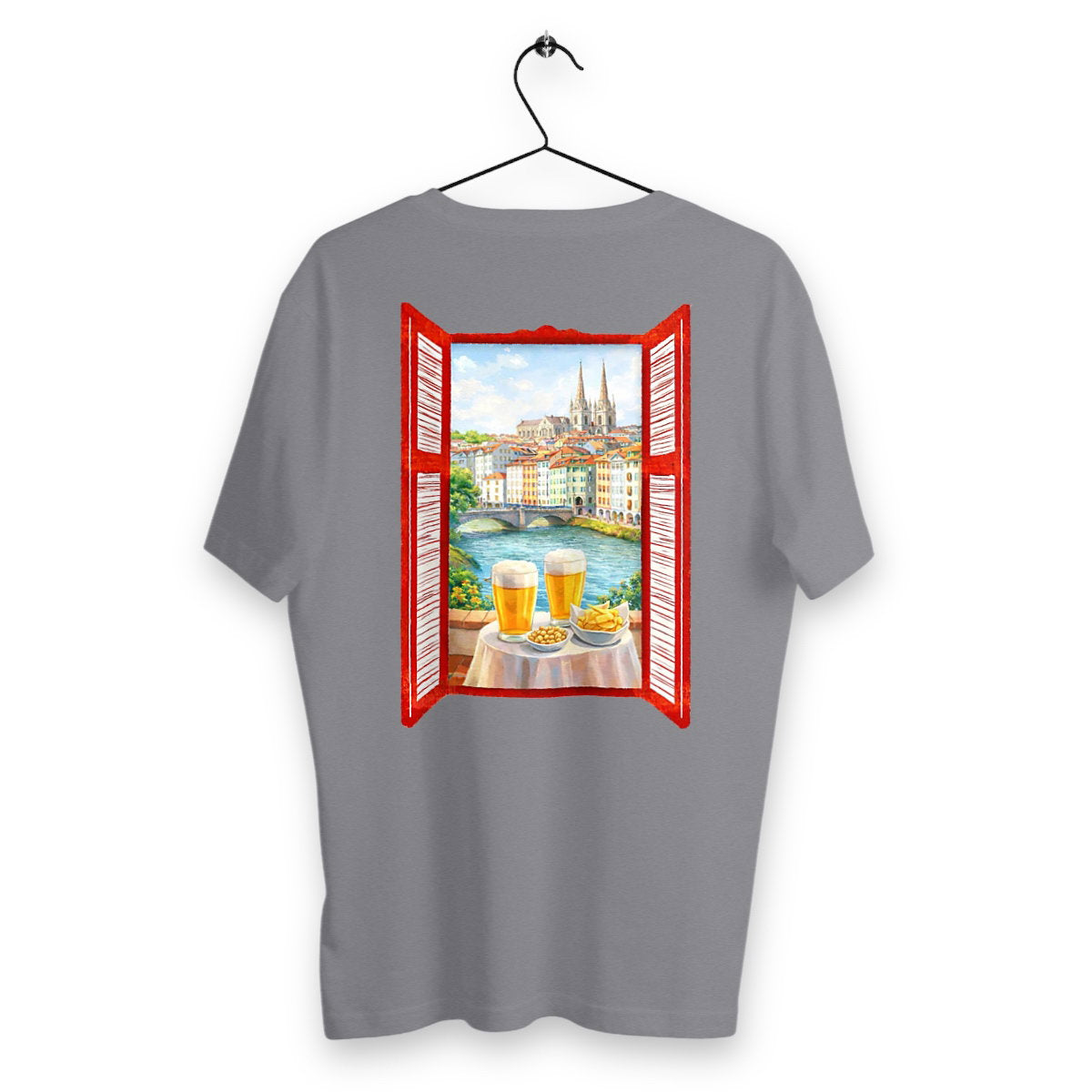 T-shirt Homme Feria - dos_gris