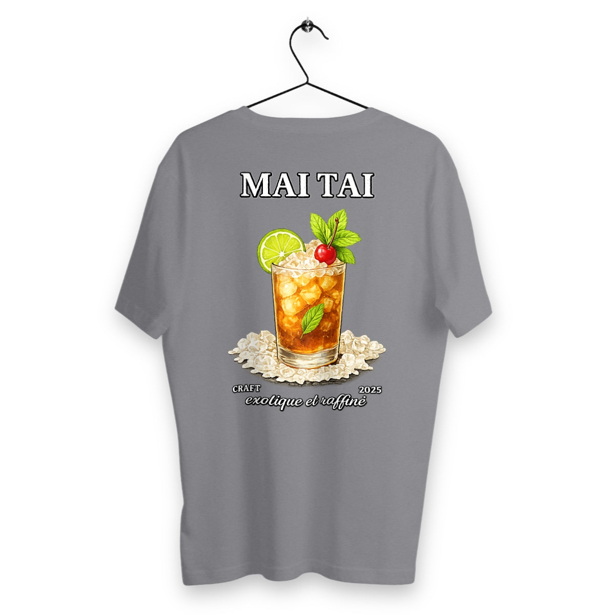 T-shirt Homme Mai Tai - dos_gris