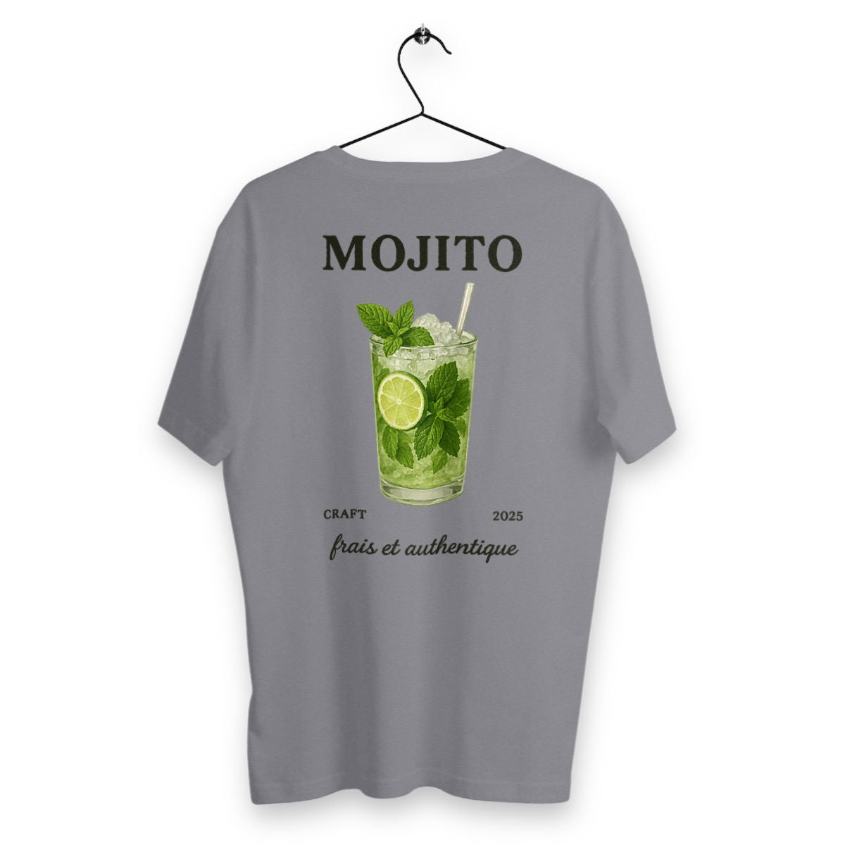 T-shirt Homme Mojito - dos_gris
