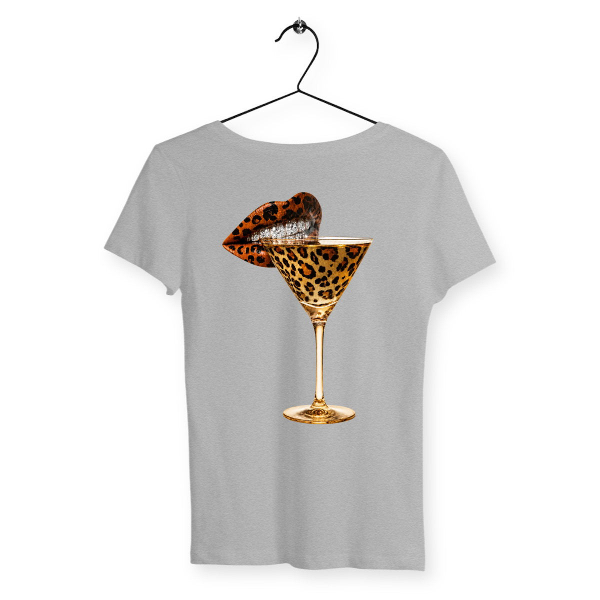 T-shirt Femme GRRR - dos_gris