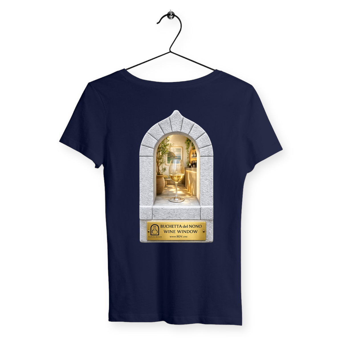 T-shirt Femme Buchetta - dos_marine