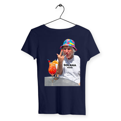 T-shirt Femme Mami Mood - dos_marine