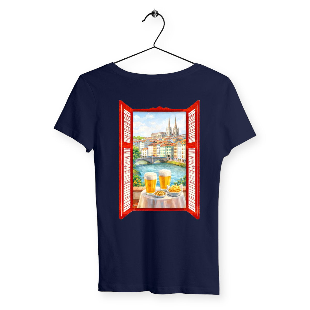 T-shirt Femme Feria - dos_marine