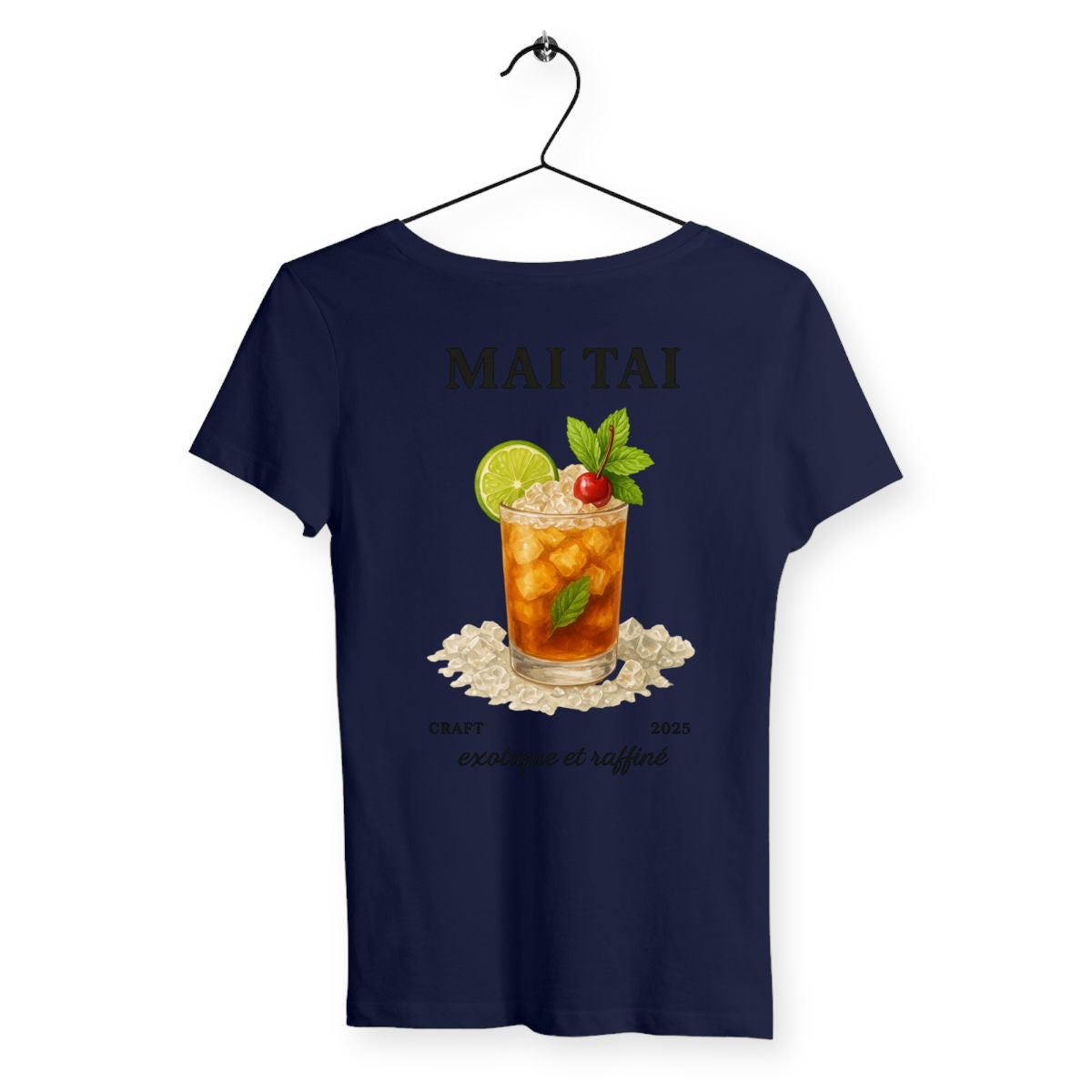 T-shirt Femme Mai Tai - dos_marine