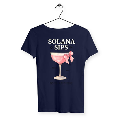 T-shirt Femme Sips - dos_marine