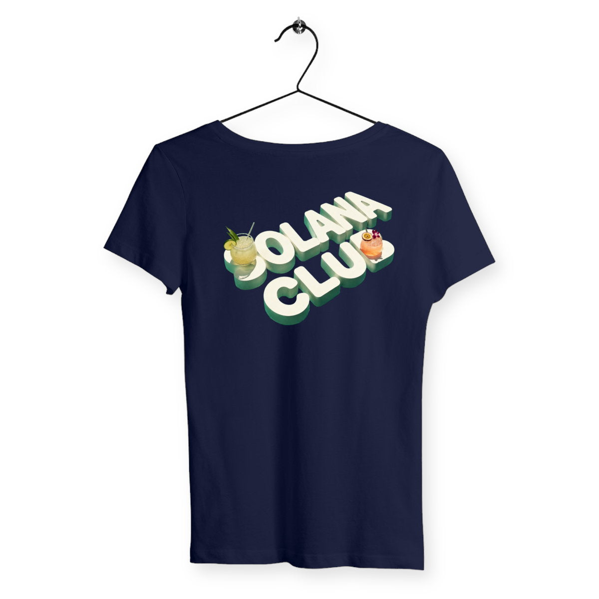 T-shirt Femme Beach - dos_marine