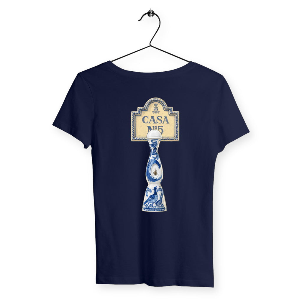 T-shirt Femme Casa 5 - dos_marine