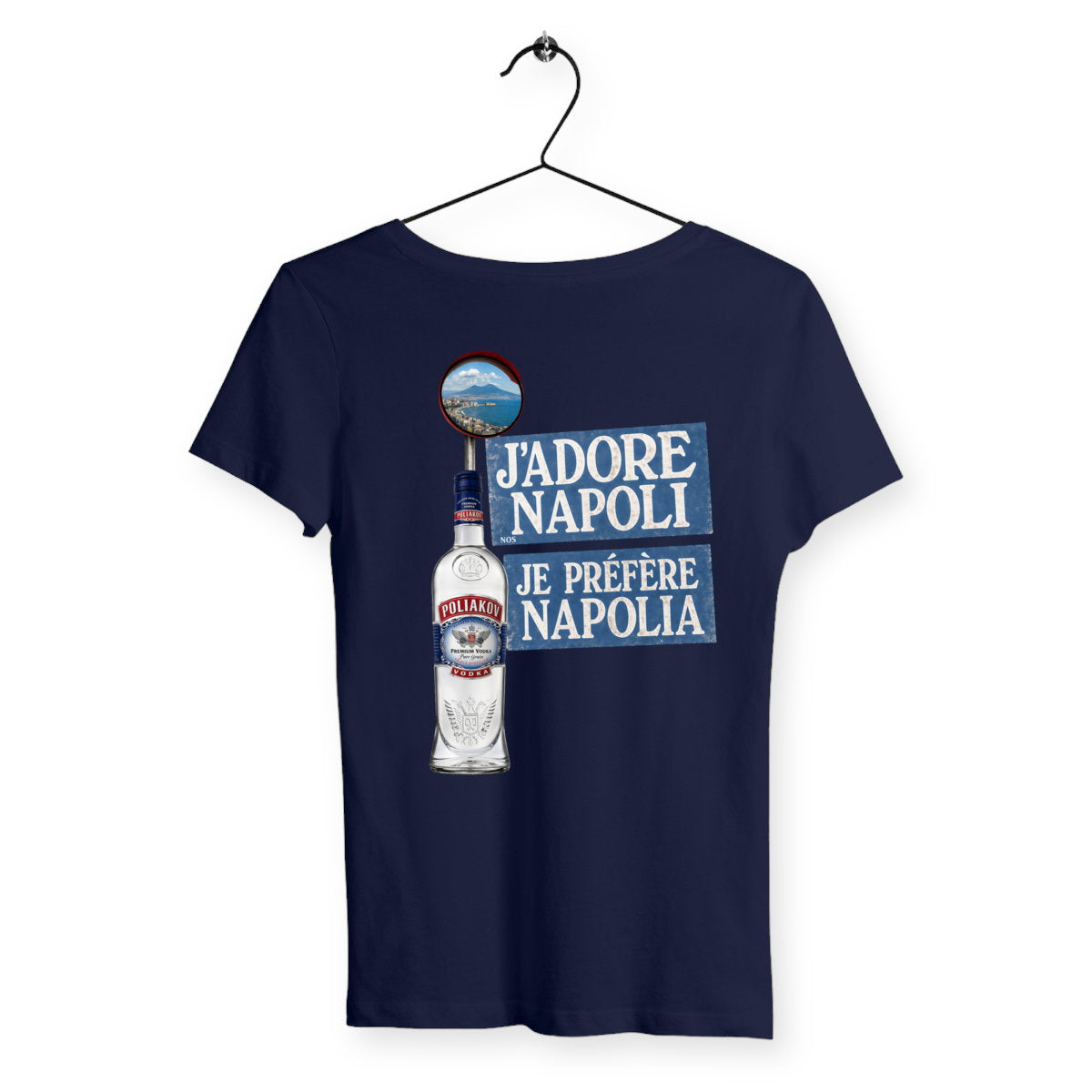 T-shirt Femme Napolia - dos_marine