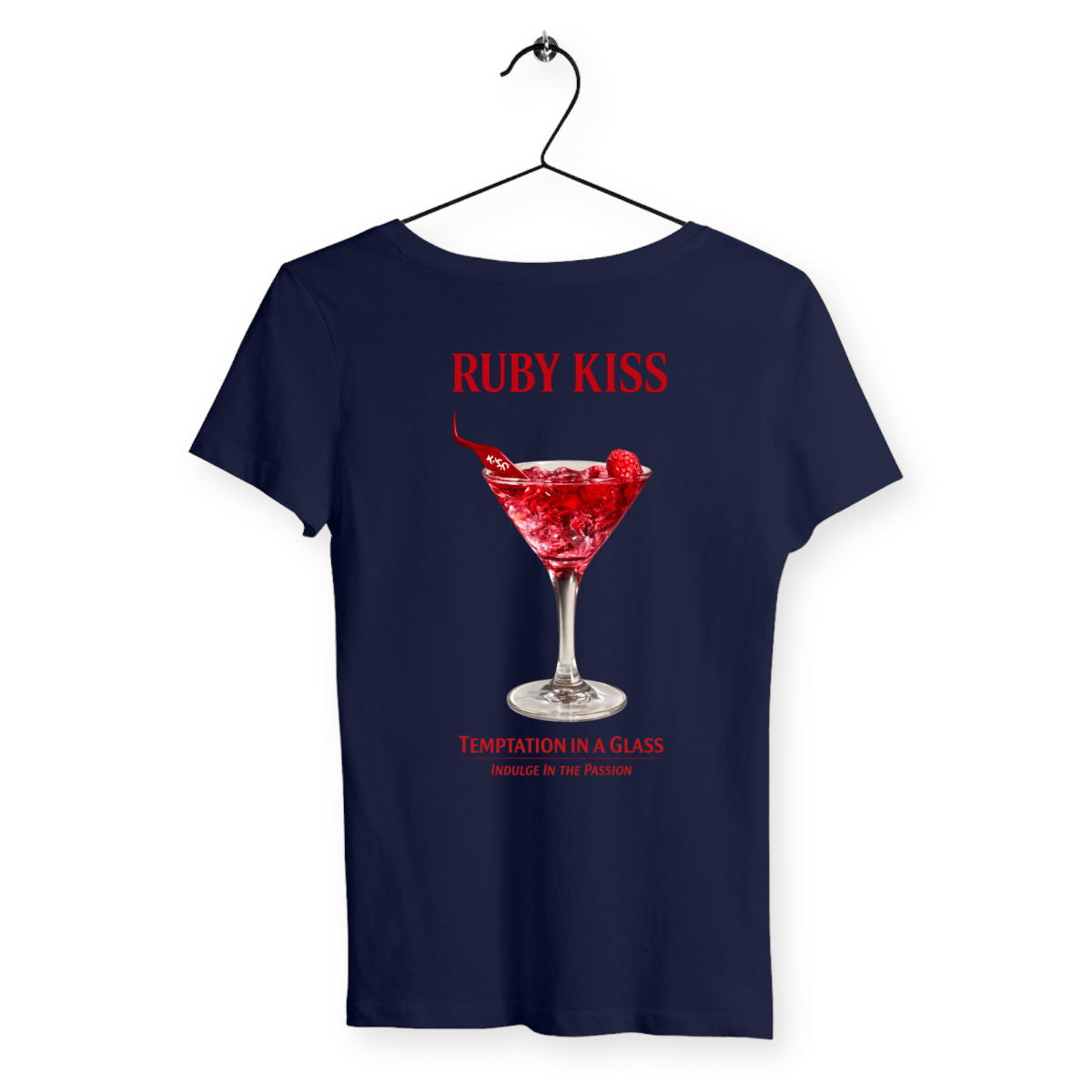 T-shirt Femme Ruby Kiss - dos_marine