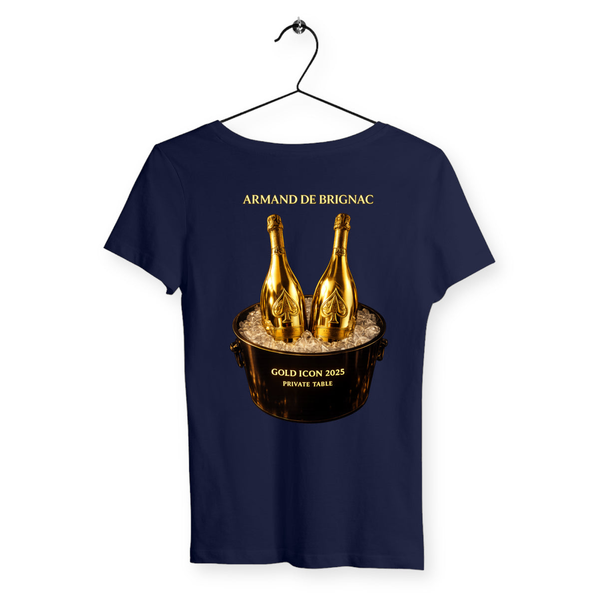 T-shirt Femme Armand de brignac - dos_marine