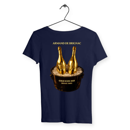 T-shirt Femme Armand de brignac - dos_marine
