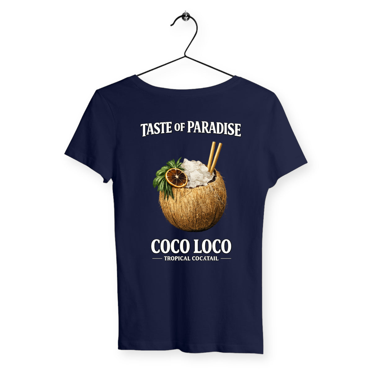 T-shirt Femme Coco Loco - dos_marine