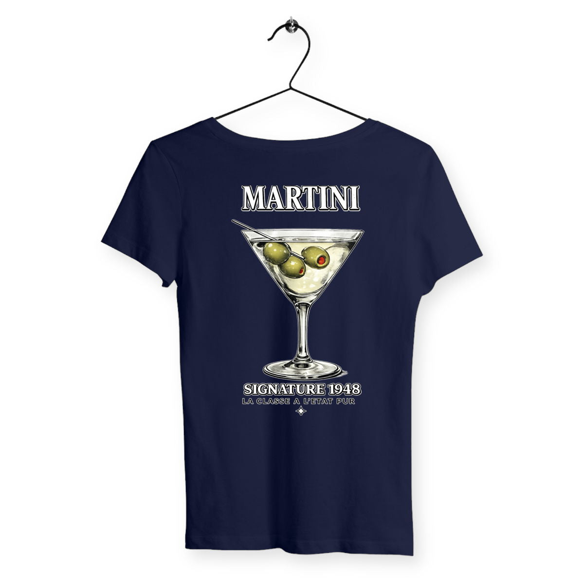 T-shirt Femme Martini - dos_marine