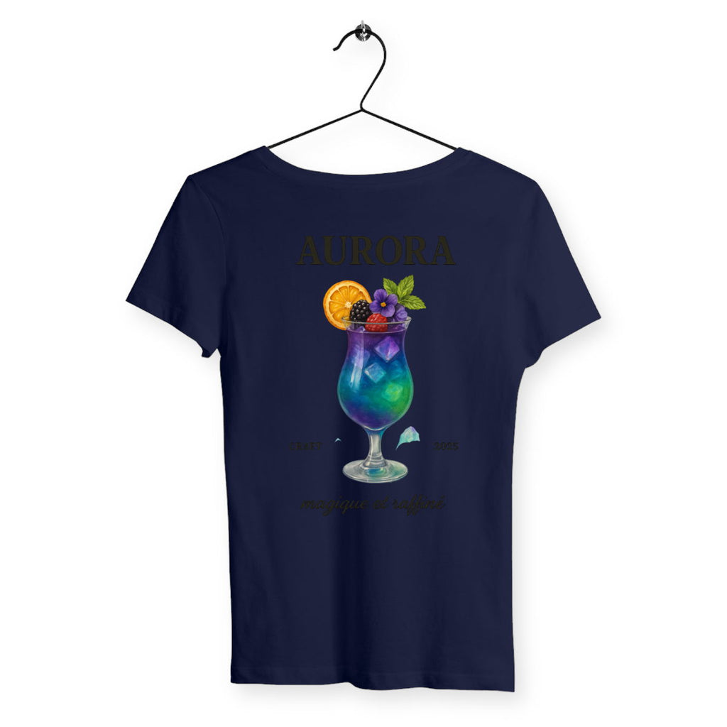 T-shirt Femme Aurora - dos_marine
