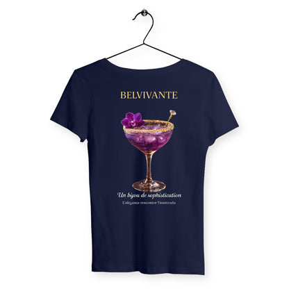 T-shirt Femme Belivante - dos_marine