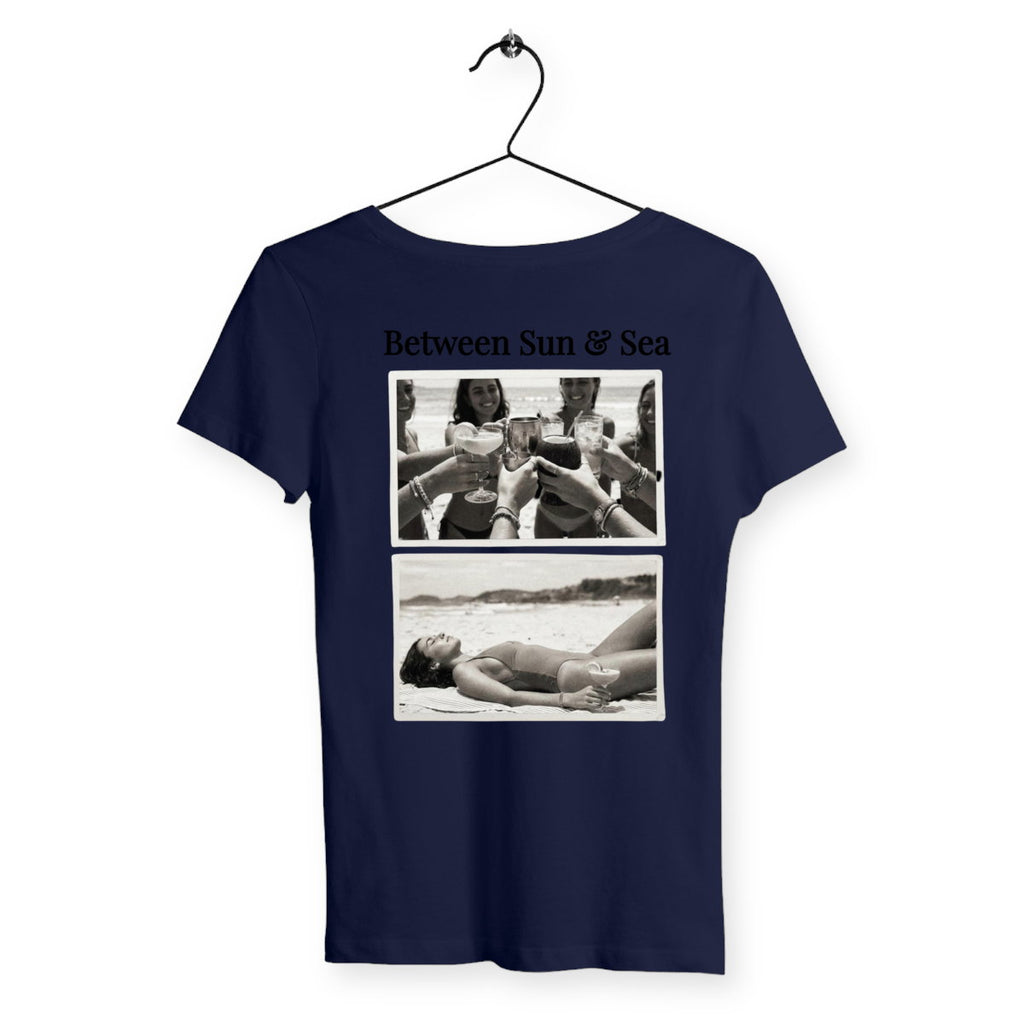 T-shirt Femme Between Sun - dos_marine