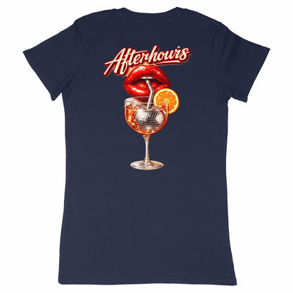 T-shirt Femme année 90' - dos_marine