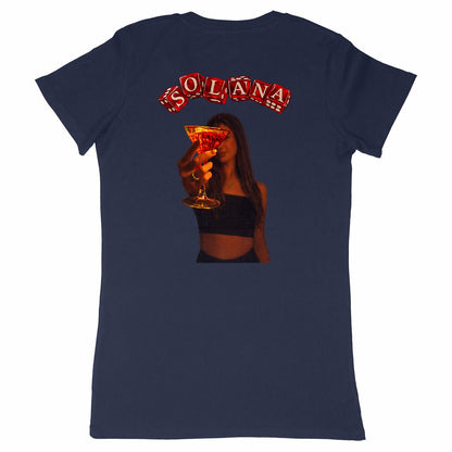 T-shirt Femme Black Jack - dos_marine