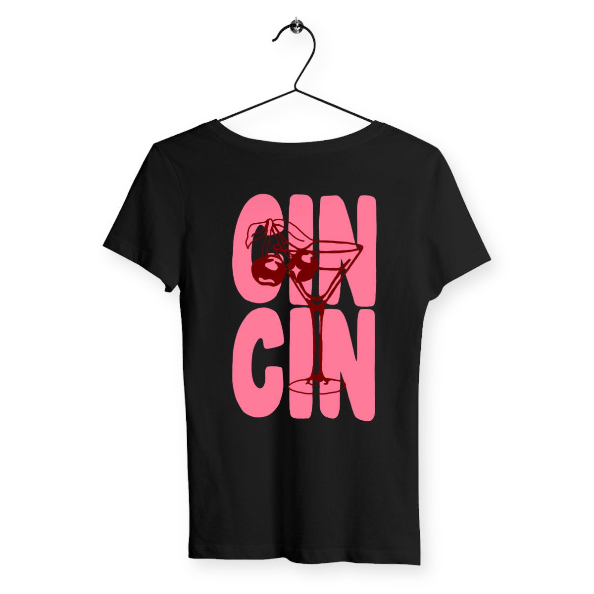 T-shirt Femme Cincin - dos_noir