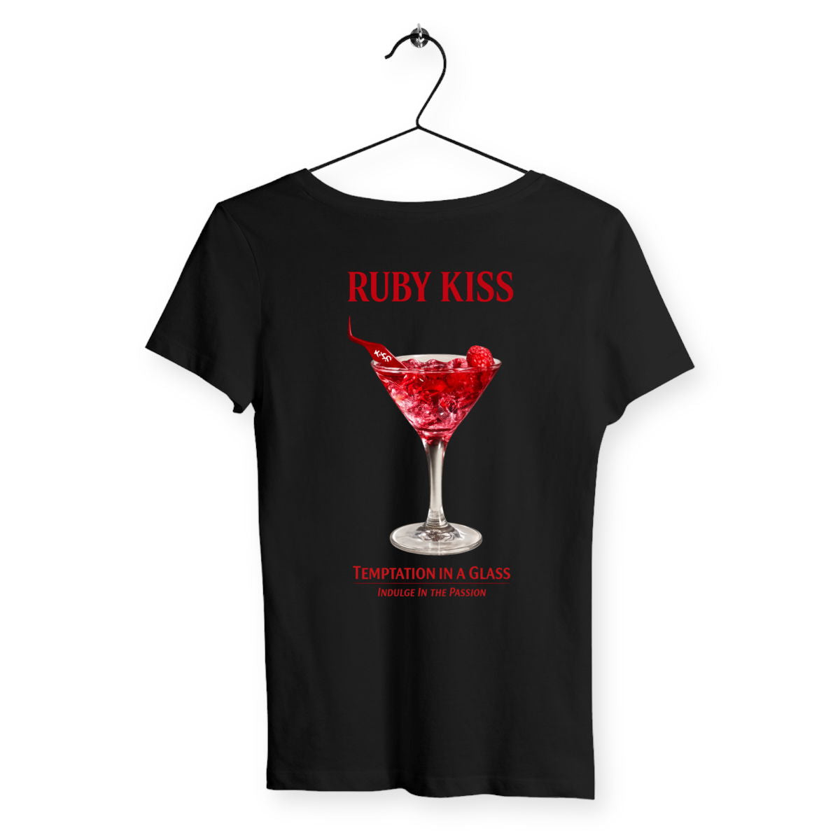 T-shirt Femme Ruby Kiss - dos_noir