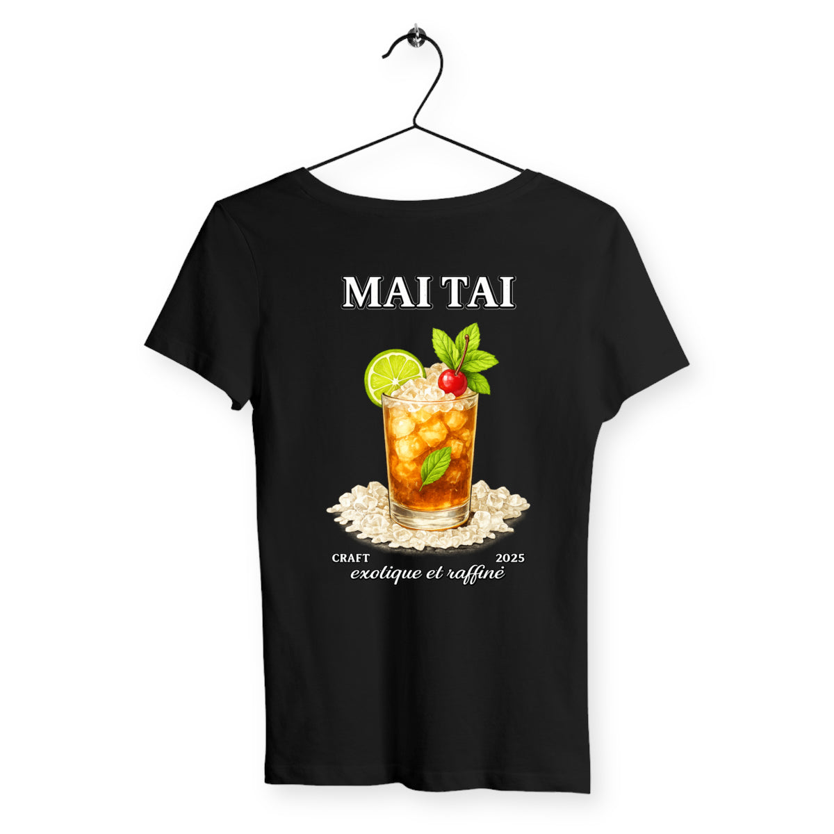 T-shirt Femme Mai Tai - dos_noir