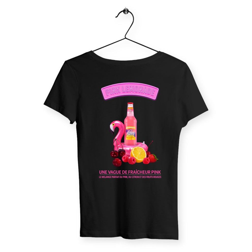 T-shirt Femme Pink Lemonade - dos_noir