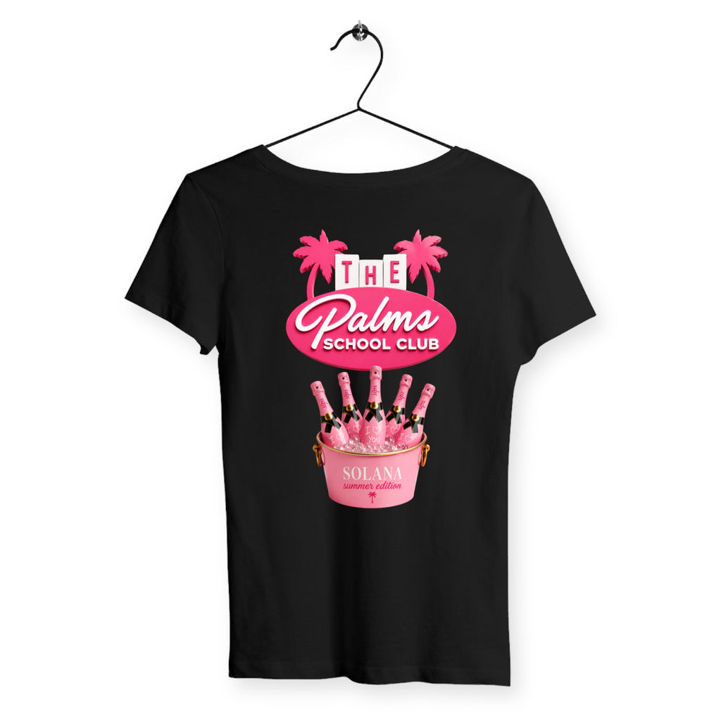 T-shirt Femme School Club  - dos_noir