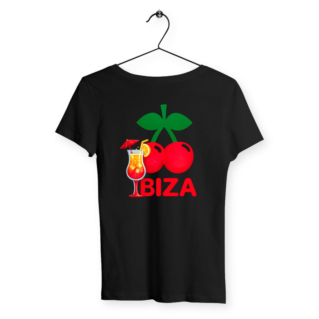 T-shirt Femme Ibiza - dos_noir