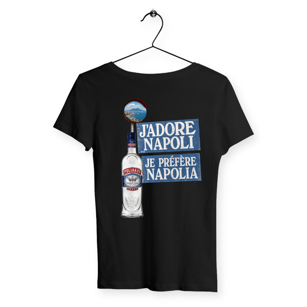 T-shirt Femme Napolia - dos_noir