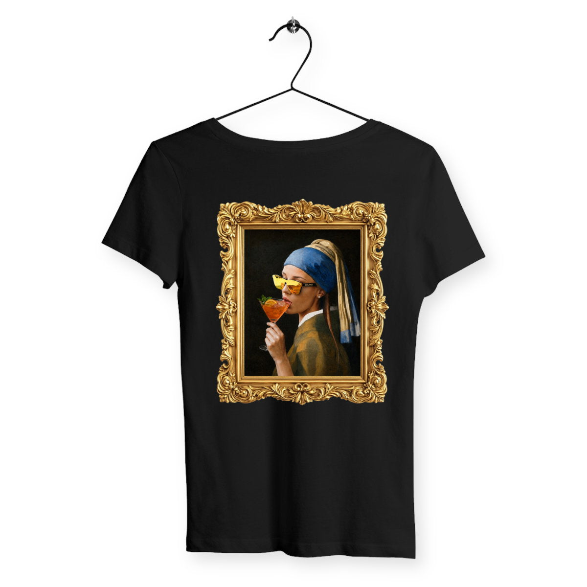 T-shirt Femme Royauté - dos_noir