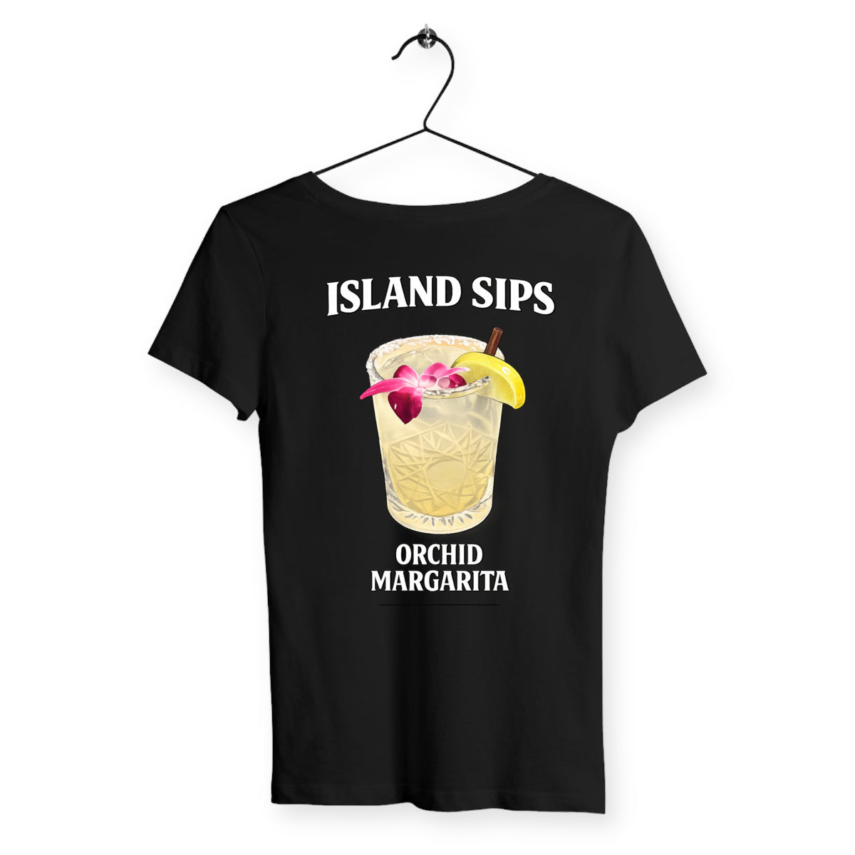T-shirt Femme Island Sips - dos_noir