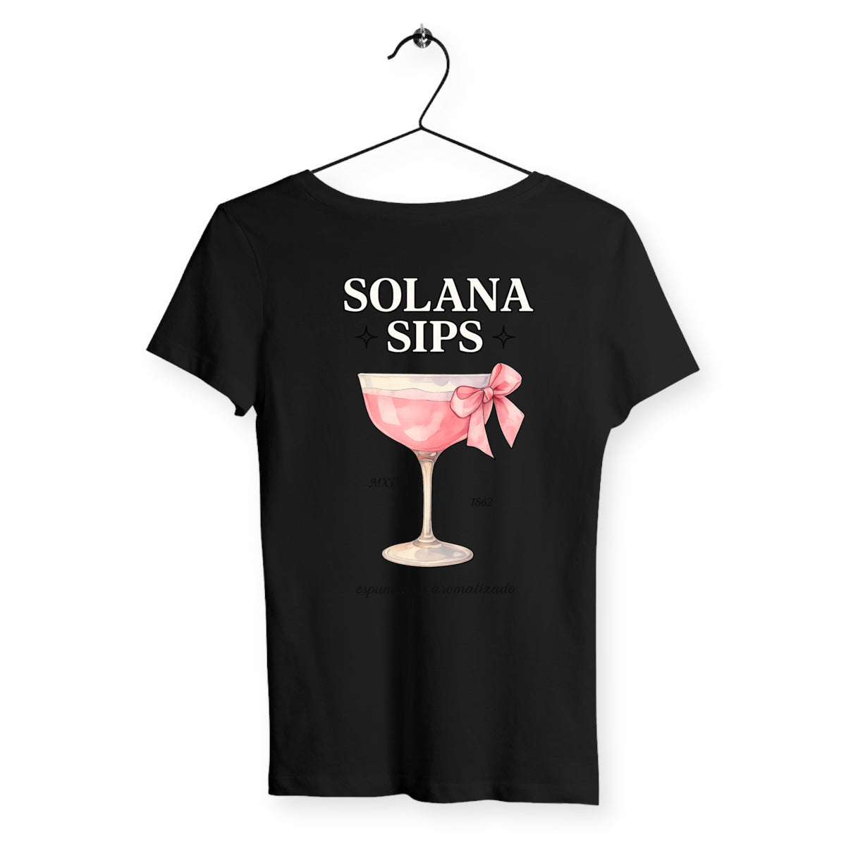 T-shirt Femme Sips - dos_noir