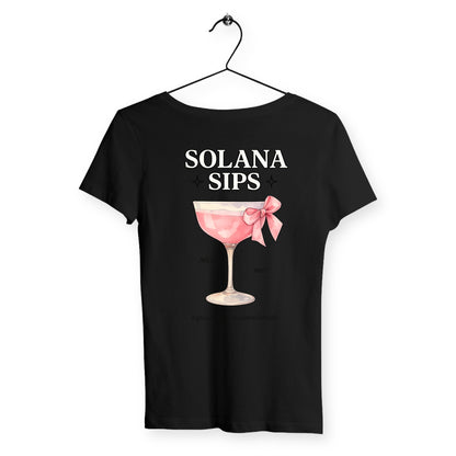 T-shirt Femme Sips - dos_noir