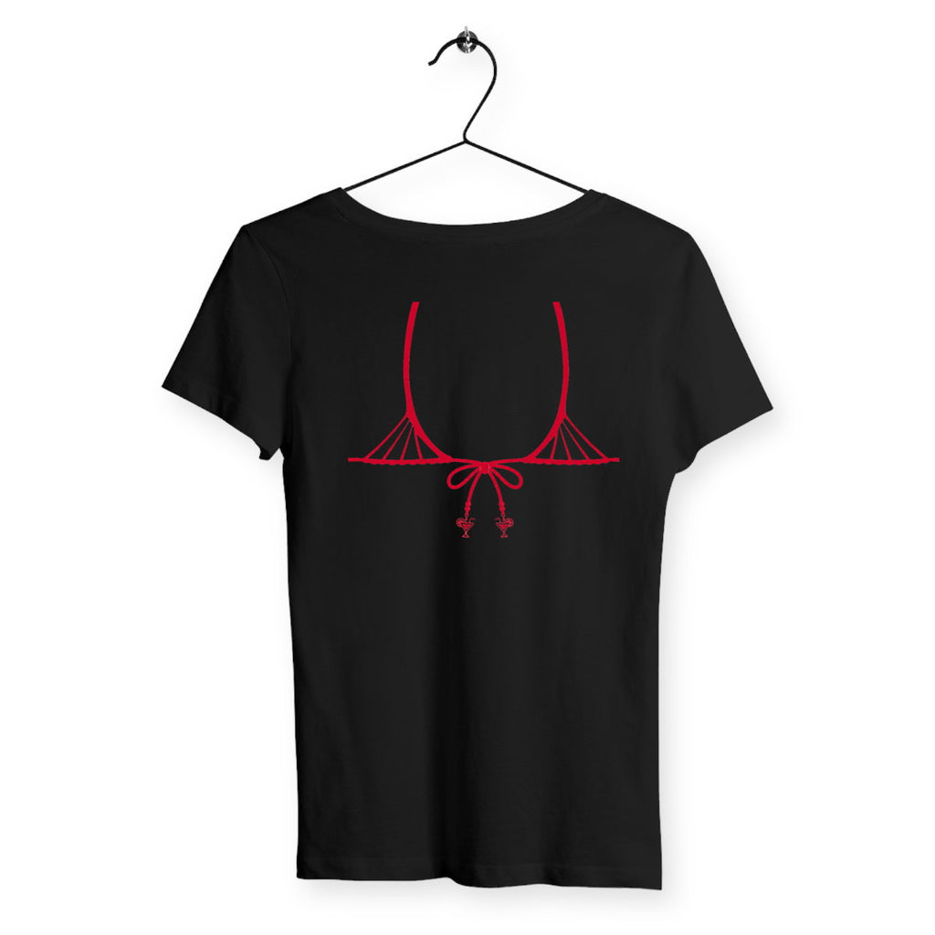 T-shirt Femme Bikini - dos_noir