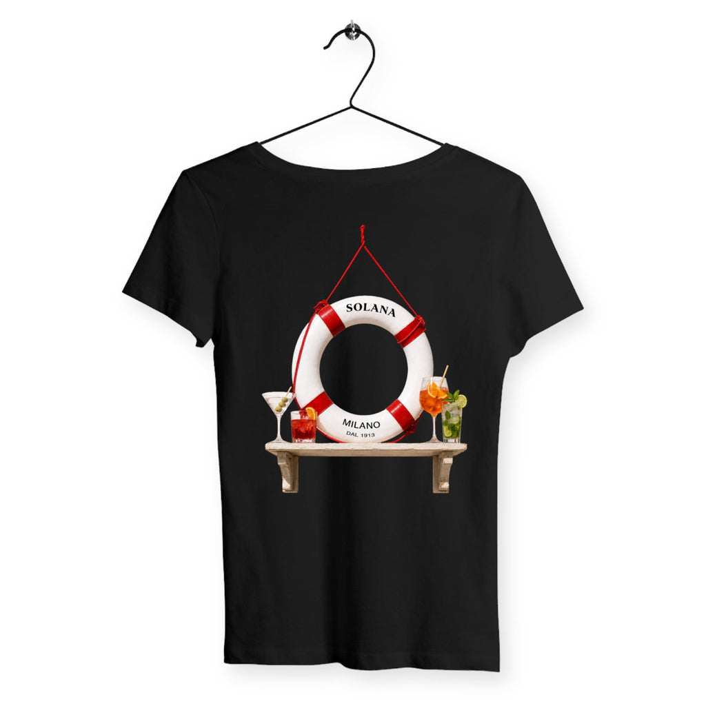 T-shirt Femme Boué - dos_noir